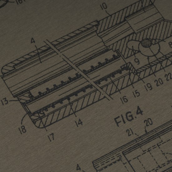 Military style T-shirt "GLOCK Pistol Legend"