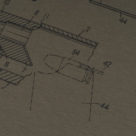 Military style T-shirt "GLOCK Pistol Legend"