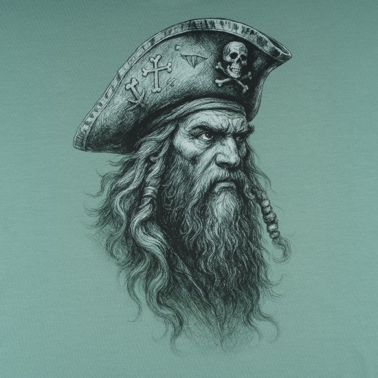 Military style T-shirt "Captain"