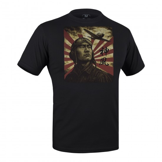 Military style T-shirt "Kamikaze"