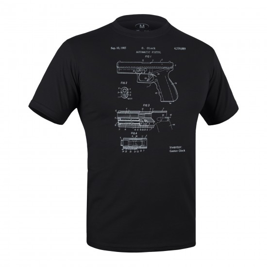 Military style T-shirt "GLOCK Pistol Legend"