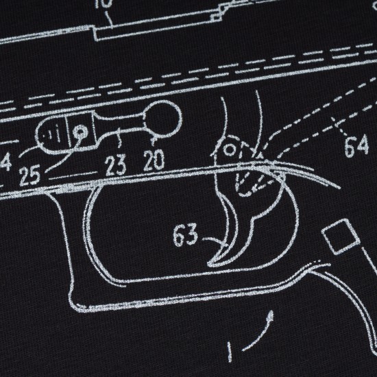 Military style T-shirt "GLOCK Pistol Legend"