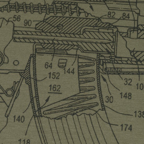 Military style T-shirt "AK-47 Rifle Legend" Military style T-shirt "AK-47 Rifle Legend"