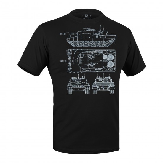 Military style T-shirt "Leopard"