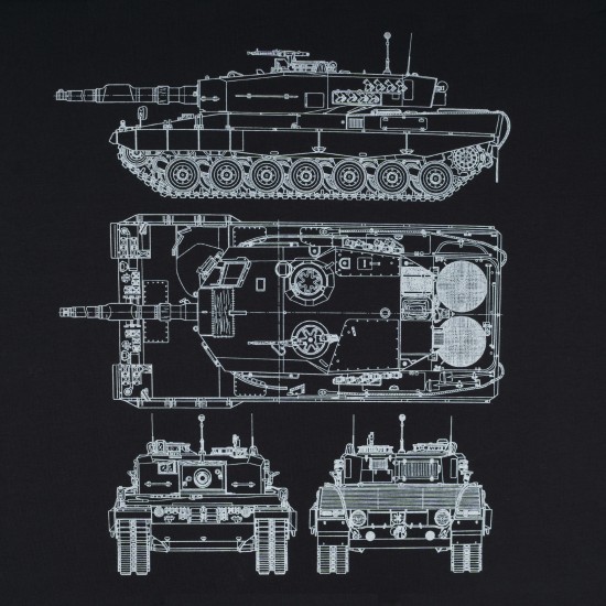 Military style T-shirt "Leopard"