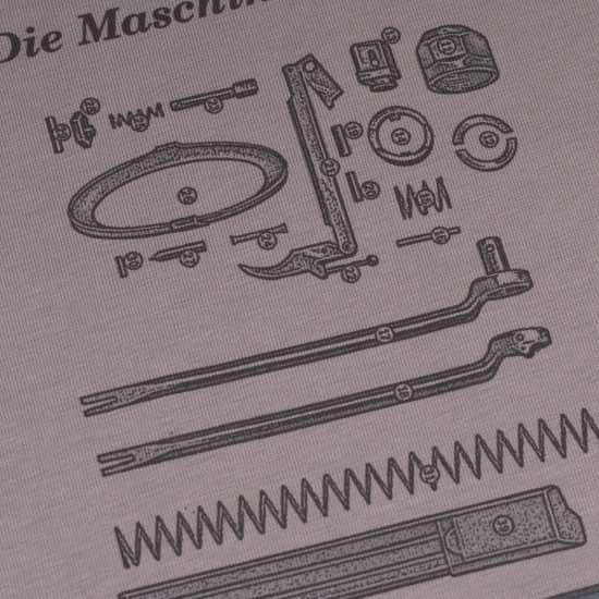 Military style T-shirt "MP-40 SUBMACHINE GUN LEGEND"