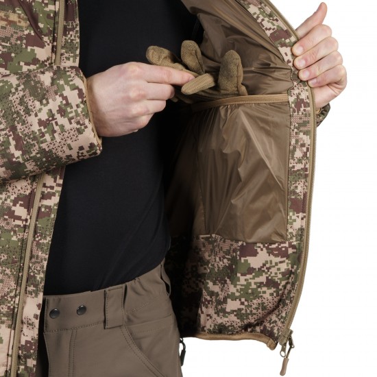 Field Winter Jacket "MONTICOLA-Camo"