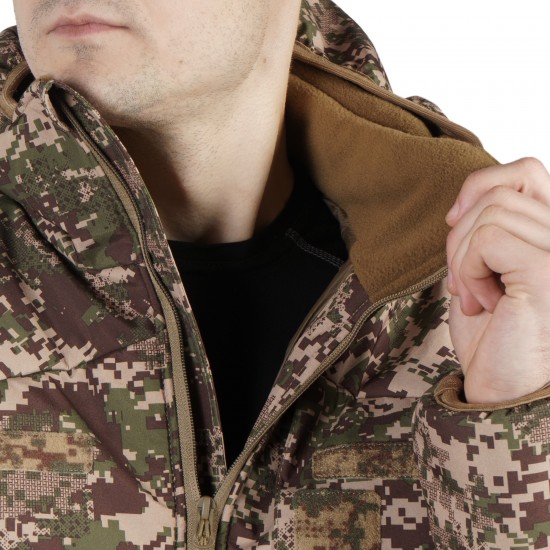 Field Winter Jacket "MONTICOLA-Camo"