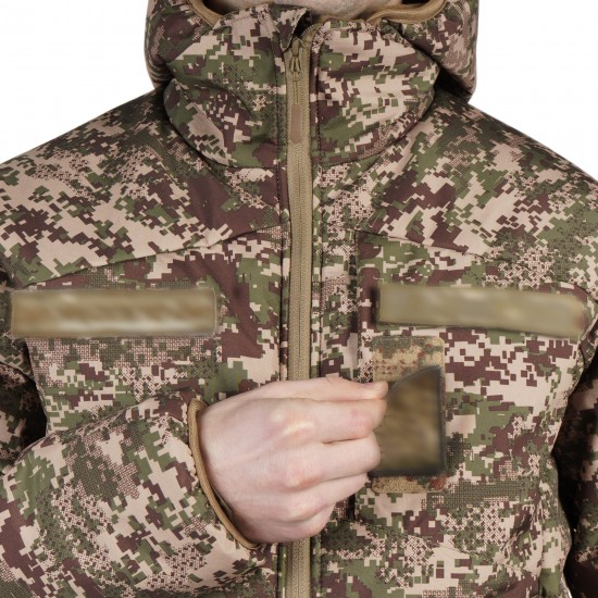 Field Winter Jacket "MONTICOLA-Camo"