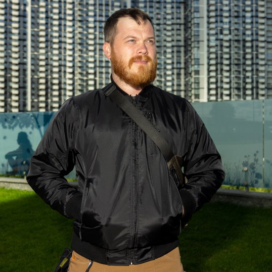 Aviator jacket "INTELLIGENCE"