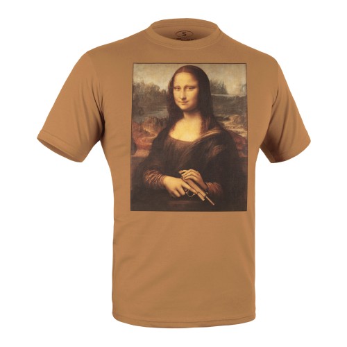 Military style T-shirt "Mona Lisa"
