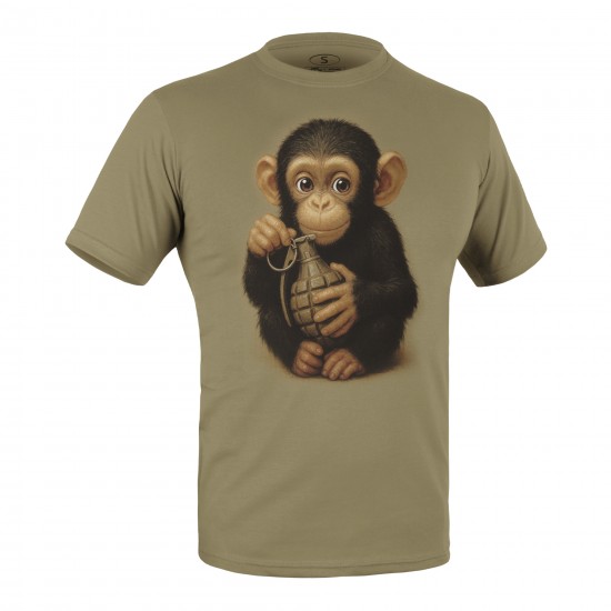 Military style T-shirt "Monkey"