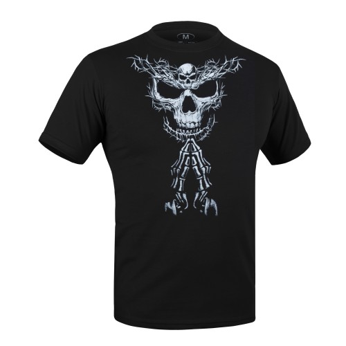 Printed T-shirt "Skull Of Thorns"