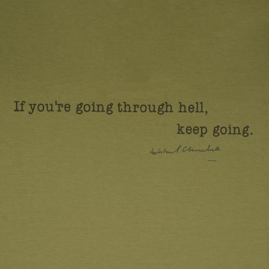 Military style T-shirt "Winston Churchill"