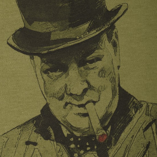 Military style T-shirt "Winston Churchill"