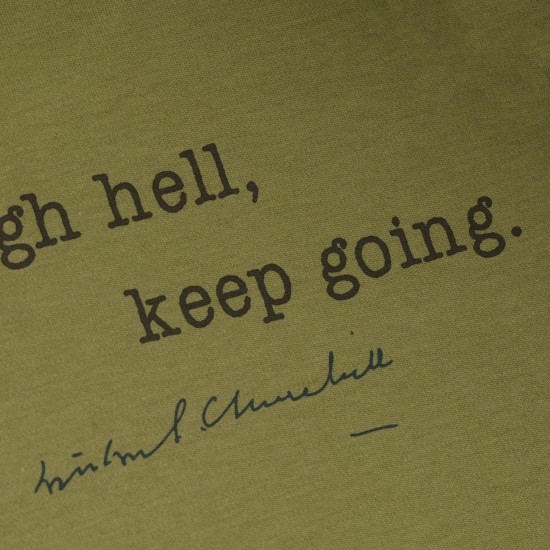 Military style T-shirt "Winston Churchill"