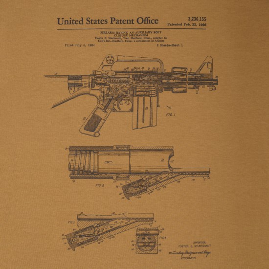 Футболка з малюнком "M-16"