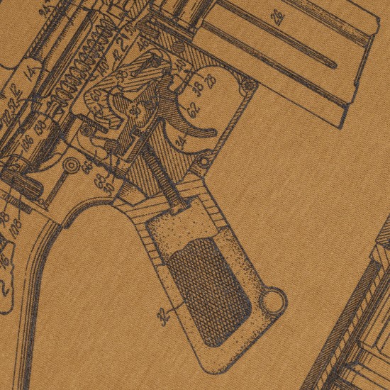 Футболка з малюнком "M-16"