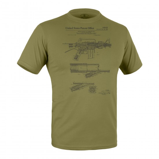 Military style T-shirt "M-16"