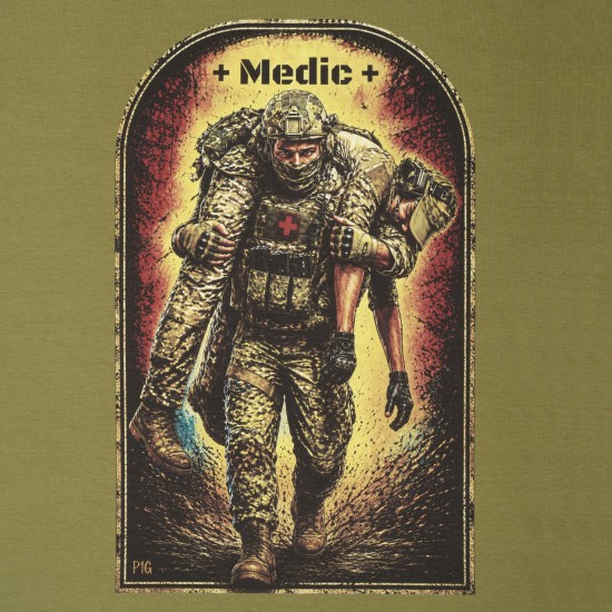 Military style T-shirt "Medic"