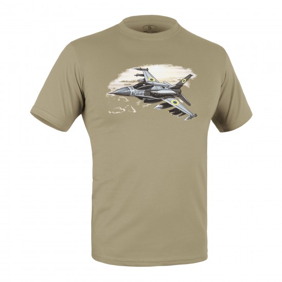 Military style T-shirt "F-16"