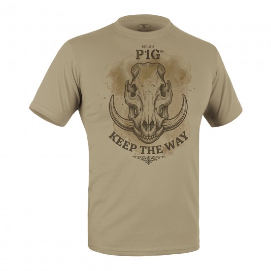 Military style T-shirt "Keep The Way"