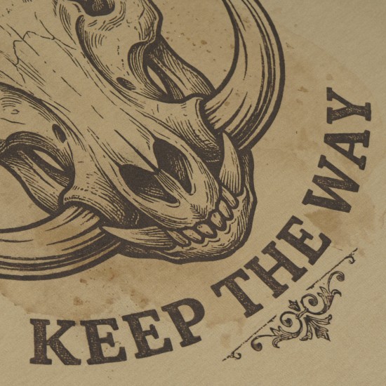Military style T-shirt "Keep The Way"