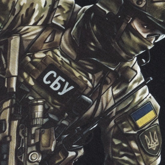 Футболка лонгслів з малюнком "ЦСО "А" СБУ"