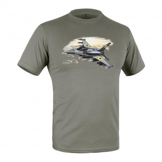 Military style T-shirt "F-16"