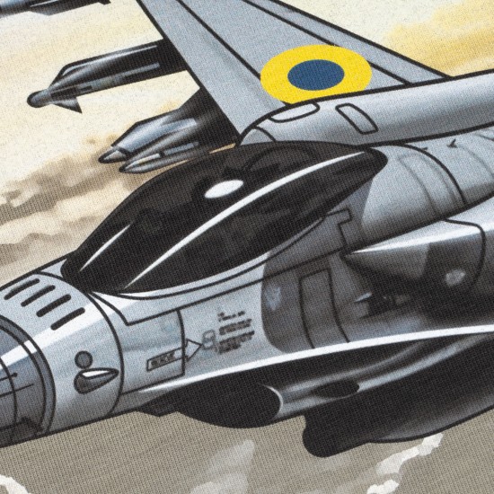 Military style T-shirt "F-16"