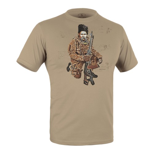 Military style T-shirt "Combat Kobzar"