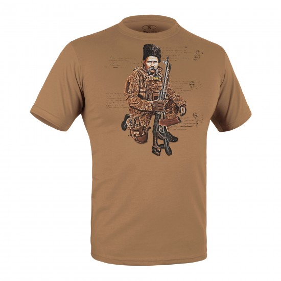 Military style T-shirt "Combat Kobzar"