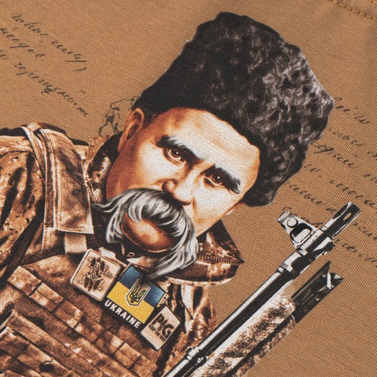 Military style T-shirt "Combat Kobzar"