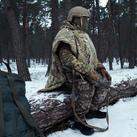 Field sleeping bag "DUGOUT-R"