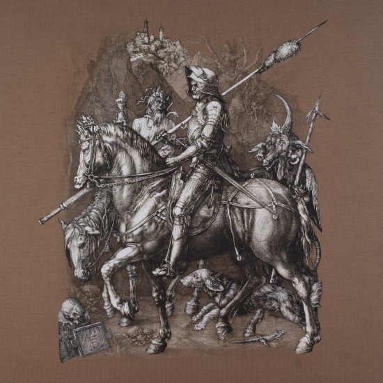 Military style T-shirt "Knight, Death and the Devil"