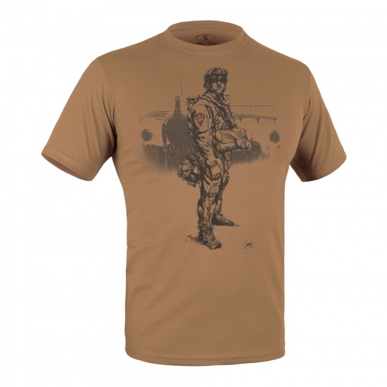 Military style T-shirt "Paratrooper"