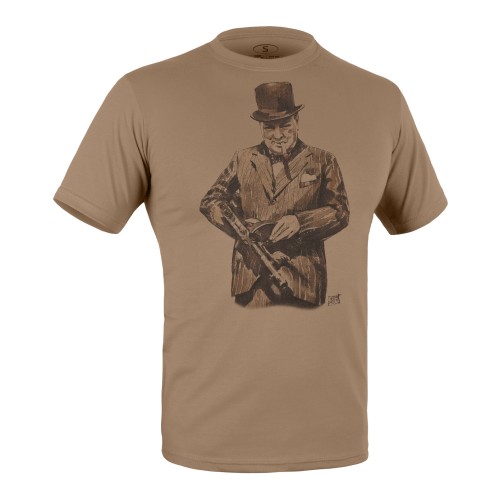 Military style T-shirt "Winston Churchill"