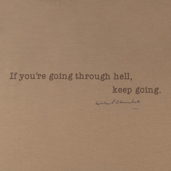 Military style T-shirt "Winston Churchill"