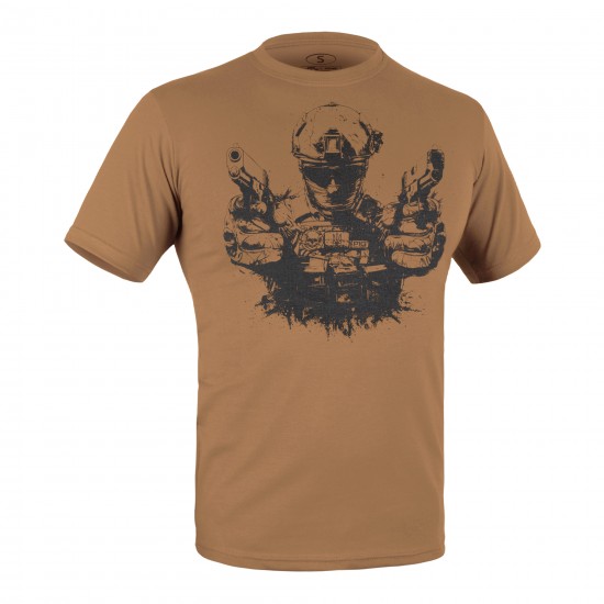 Military style T-shirt "GUNFIGHTER"