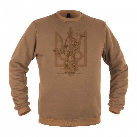 Winter Sweatshirt "Heroes Don't Die"