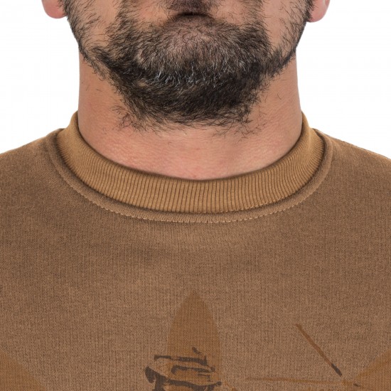 Winter Sweatshirt "Heroes Don't Die"