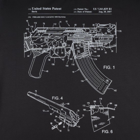 Military style T-shirt "AK-47"