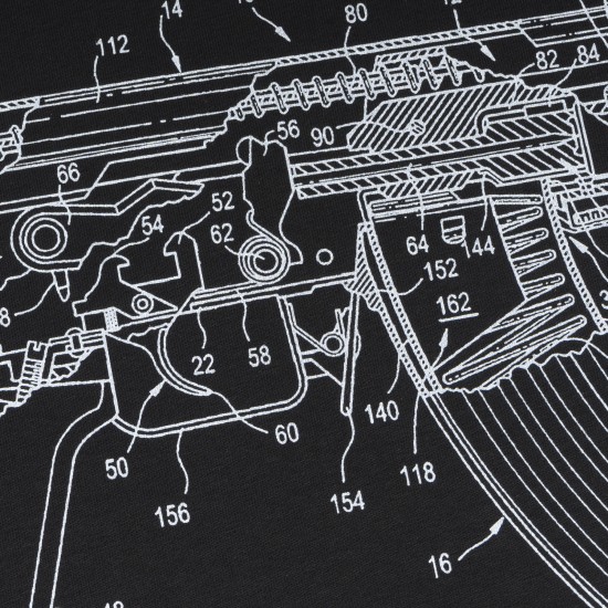 Military style T-shirt "AK-47"