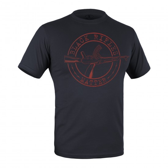 Military style T-shirt "Black Rifles Matter"