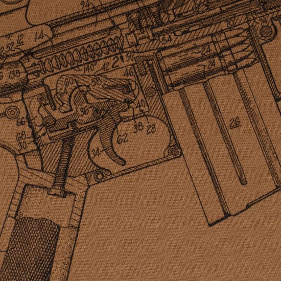 Military style T-shirt "M16/AR15 Rifle Legend" Military style T-shirt "M16/AR15 Rifle Legend"