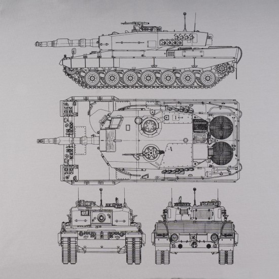 Military style T-shirt "Leopard"