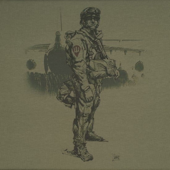 Military style T-shirt "Paratrooper"
