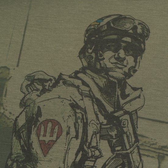 Military style T-shirt "Paratrooper"