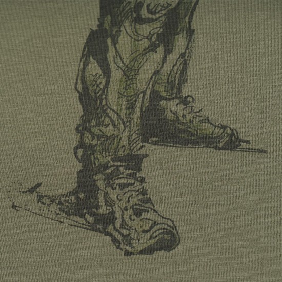 Military style T-shirt "Paratrooper"