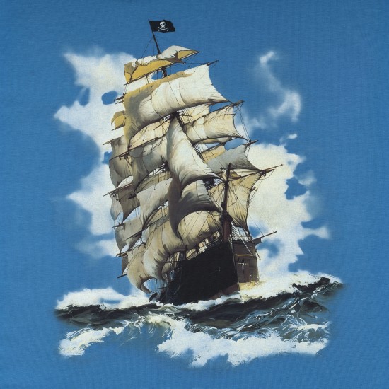 Military style T-shirt "Sailing Ship"